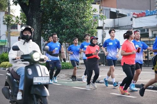 Race photo from KBP City Run 2024 Vibes