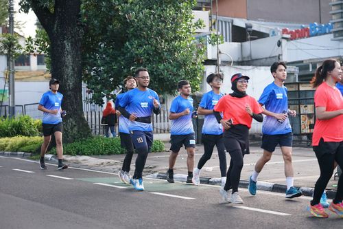 Race photo from KBP City Run 2024 Vibes