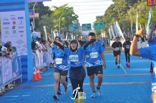 Race photo from Jabar Run 10K 2024