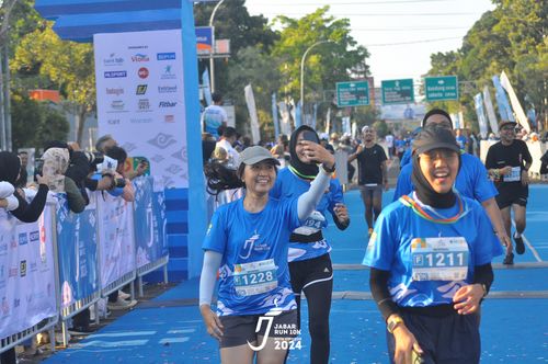 Race photo from Jabar Run 10K 2024