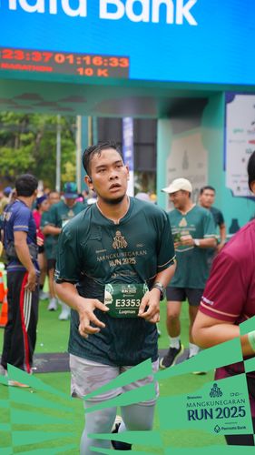 Race photo from Mangkunegaran Run 2025