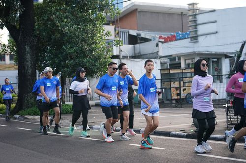 Race photo from KBP City Run 2024 Vibes
