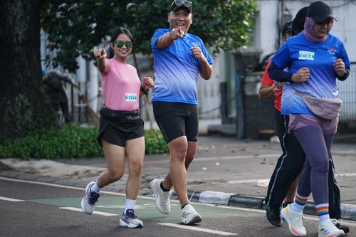 Race photo from KBP City Run 2024 Vibes