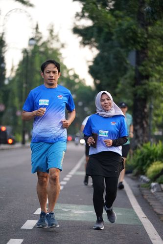 Race photo from KBP City Run 2024 Vibes