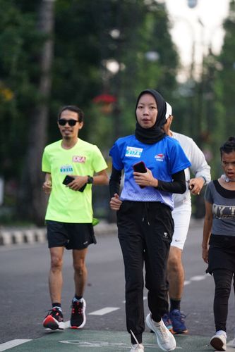 Race photo from KBP City Run 2024 Vibes