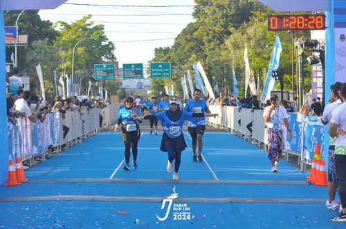 Race photo from Jabar Run 10K 2024
