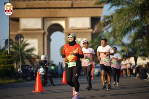 Race photo from Kediri Half Marathon 2024
