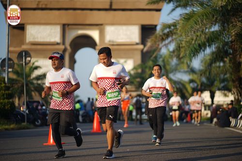 Race photo from Kediri Half Marathon 2024