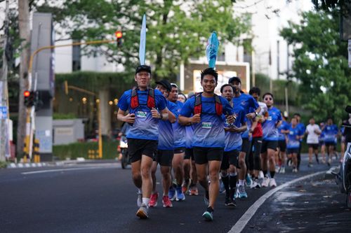 Race photo from KBP City Run 2024 Vibes