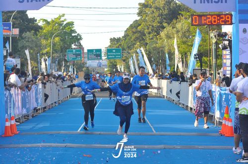Race photo from Jabar Run 10K 2024