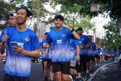 Race photo from KBP City Run 2024 Vibes