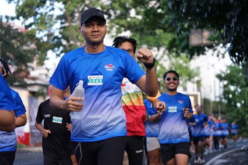 Race photo from KBP City Run 2024 Vibes