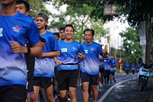 Race photo from KBP City Run 2024 Vibes