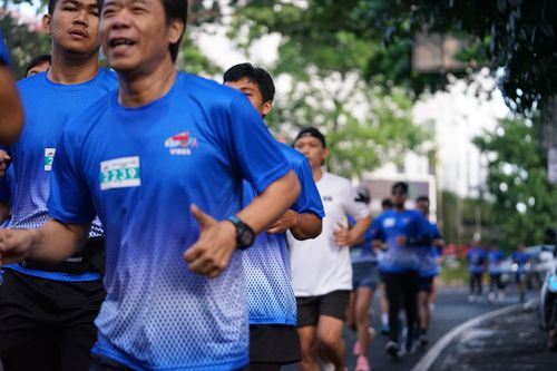 Race photo from KBP City Run 2024 Vibes