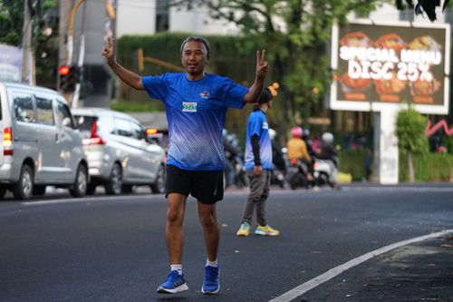 Race photo from KBP City Run 2024 Vibes