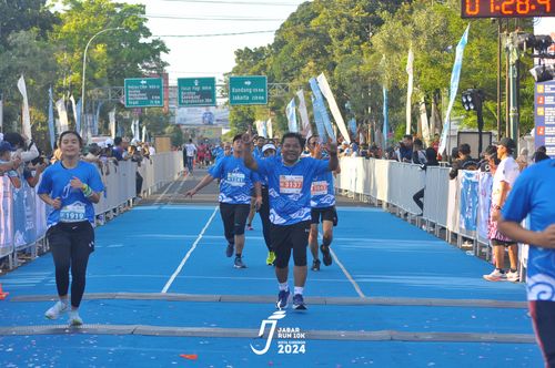 Race photo from Jabar Run 10K 2024