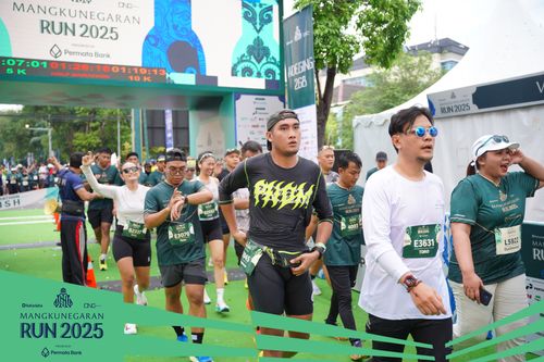 Race photo from Mangkunegaran Run 2025