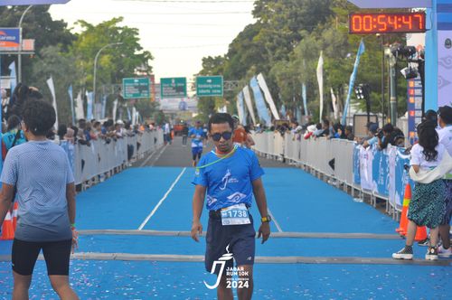 Race photo from Jabar Run 10K 2024
