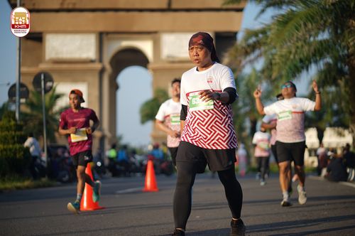 Race photo from Kediri Half Marathon 2024