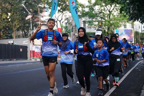 Race photo from KBP City Run 2024 Vibes
