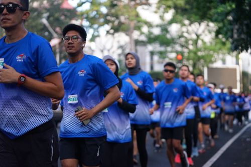 Race photo from KBP City Run 2024 Vibes