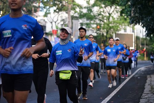 Race photo from KBP City Run 2024 Vibes