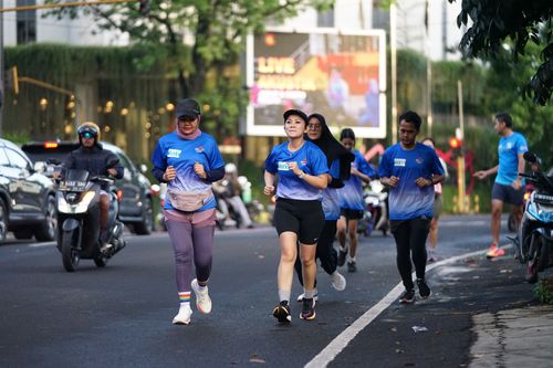 Race photo from KBP City Run 2024 Vibes