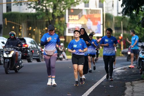 Race photo from KBP City Run 2024 Vibes