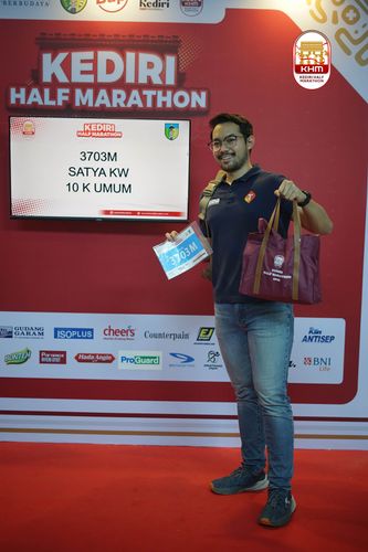 Race photo from Kediri Half Marathon 2025