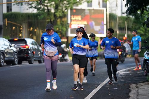 Race photo from KBP City Run 2024 Vibes