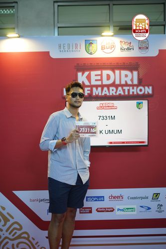 Race photo from Kediri Half Marathon 2025