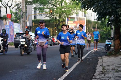 Race photo from KBP City Run 2024 Vibes
