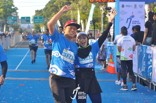 Race photo from Jabar Run 10K 2024