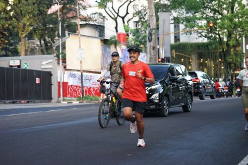 Race photo from KBP City Run 2024 Vibes