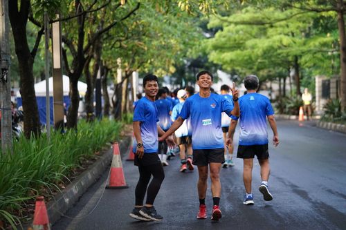 Race photo from KBP City Run 2024 Vibes