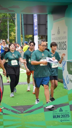 Race photo from Mangkunegaran Run 2025