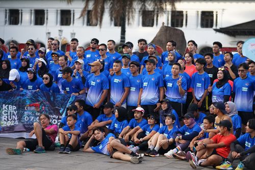 Race photo from KBP City Run 2024 Vibes