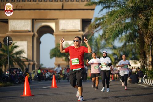 Race photo from Kediri Half Marathon 2024