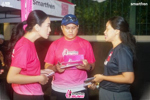 Race photo from Smartfren Run 2025 Vibes
