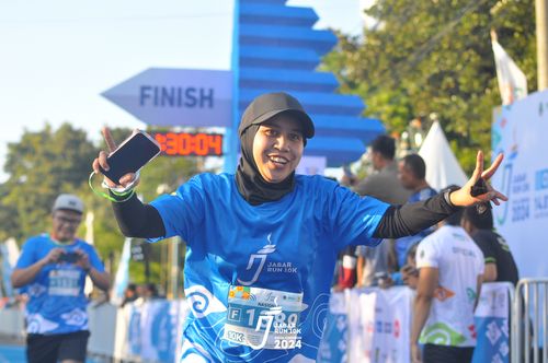 Race photo from Jabar Run 10K 2024