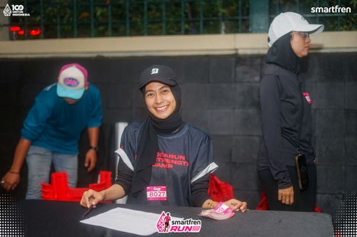 Race photo from Smartfren Run 2025 Vibes