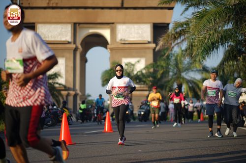 Race photo from Kediri Half Marathon 2024