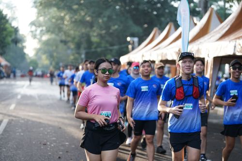 Race photo from KBP City Run 2024 Vibes