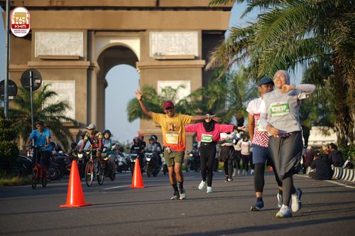 Race photo from Kediri Half Marathon 2024
