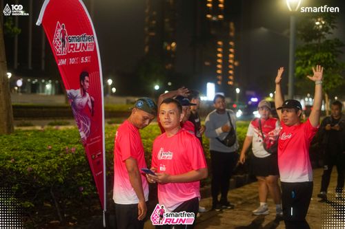 Race photo from Smartfren Run 2025 Vibes