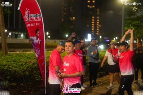 Race photo from Smartfren Run 2025 Vibes