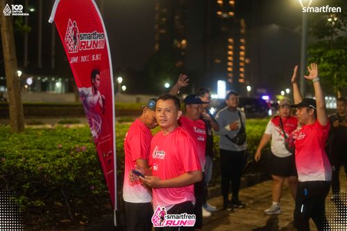 Race photo from Smartfren Run 2025 Vibes