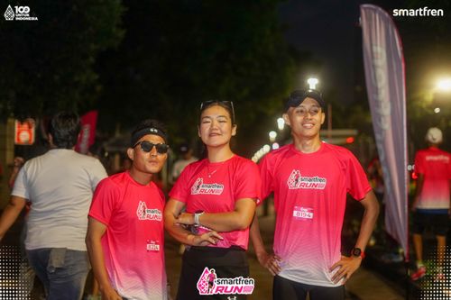 Race photo from Smartfren Run 2025 Vibes