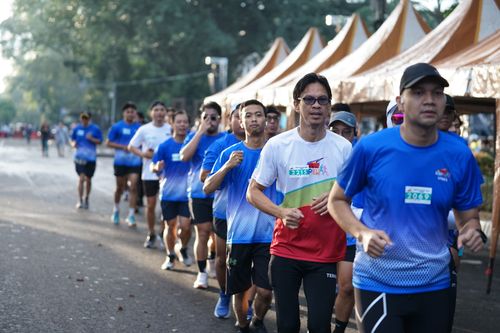 Race photo from KBP City Run 2024 Vibes