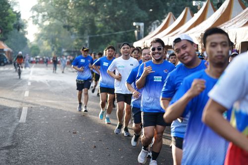 Race photo from KBP City Run 2024 Vibes